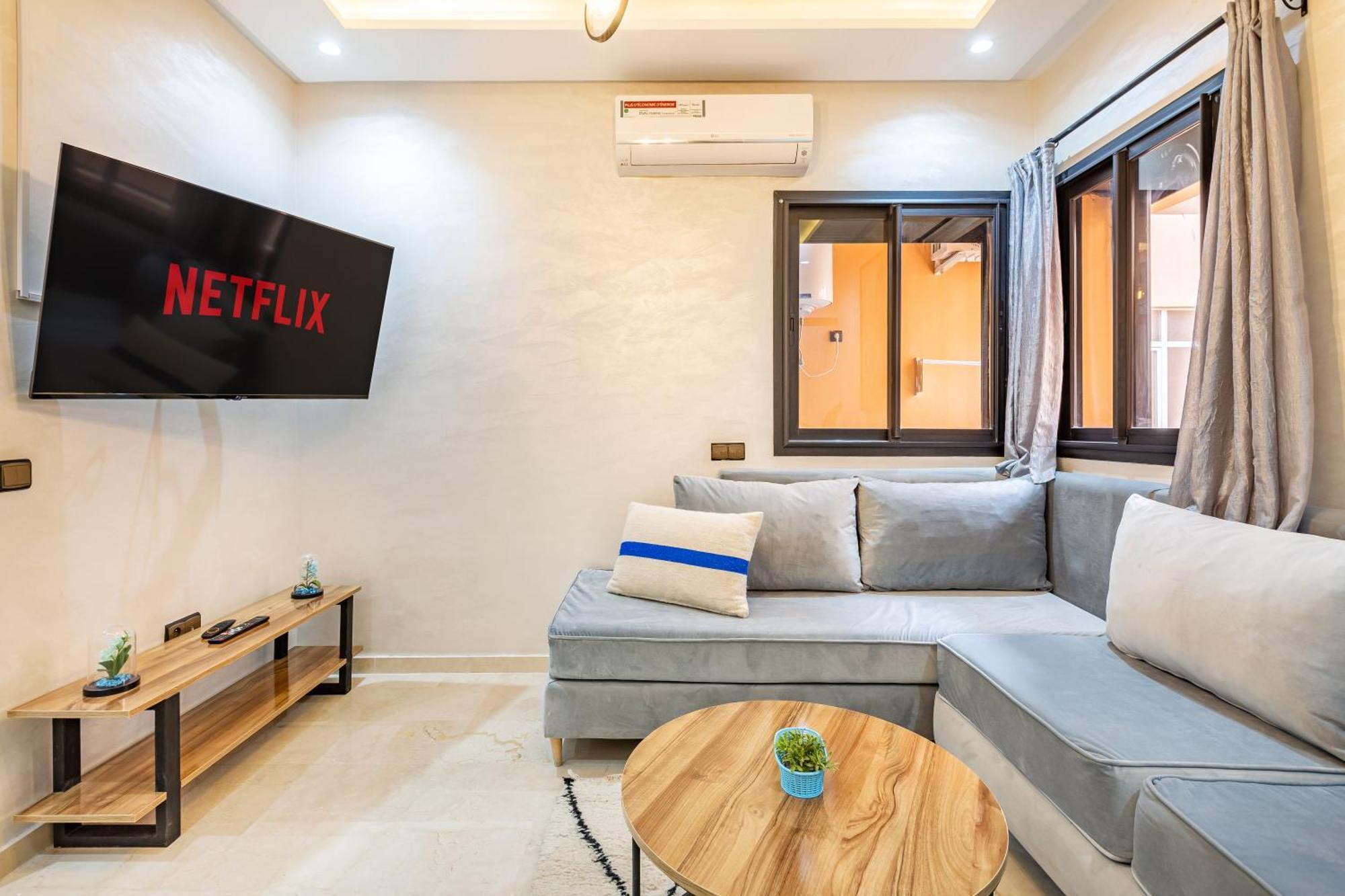 Magnificent Apartment In Gueliz - 100% Equipped Marrakesh Luaran gambar